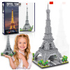 KONŠTRUKČNÉ KOCKY EIFFELOVA VEŽA MODEL PARÍŽ 40 CM STAVBA ARCHITEKTÚRA 8+