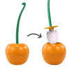 Štětka na WC Meruňka oranžová VIGAR (barva- ORANŽOVÁZELENÁ)