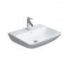 Duravit ME by Starck Washbasin 550mm ME by Starck white with OP, with TP, 1 TH 2335550000