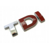 ZNAK ODZNAK Audi Volkswagen TDI Metal! (Známka EMBLEM Audi Volkswagen TDI Metal!)