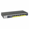 NETGEAR GS108PP Nespravovaný gigabitový ethernetový adaptér (10/100/1000) s napájaním cez Ethernet (