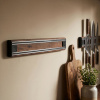 Magnetický držiak na nože orechový BISBELL BISICHEF TMAVOHNEDÝ 35 cm