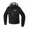 Bunda HOODIE ARMOR H2OUT, SPIDI (čierna) Velikost: S