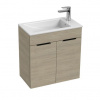 Jika Skrinka Cube s umývadlom 60 cm, jaseň H4536311765141