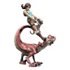 Weta Workshop Tomb Raider Mini Epics Vinyl Figurka Lara Croft & Raptor 24 cm