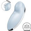 Satisfyer - tap & climax 2 vibrator & stimulator blue