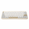 ASUS Marshmallow KW100 Copilot version - bezdrôtová klávesnica, Oat Milk, CZ/SK 90XB0880-BKB430 Asus