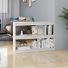 zahrada-XL Knižnica/deliaca stena biela 100x30x71,5 cm borovica 808209