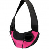 Trixie Prenosná taška-nosička na hrudník 50x25x18 cm ružovo/čierna