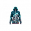 Crazy Idea Jacket Electra Woman winter garden L; Modrá bunda