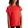 Dievčenské tričko Calvin Klein G80G800657 červené
