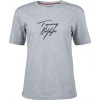 Tommy Hilfiger CN TEE SS LOGO sivá,čierna Dámske tričko M