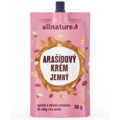 Allnature Arašídový krém jemný 50 g