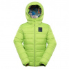 Bunda detská ALPINE PRE DOUWO HI-THERM obojstranná zelená 140-146
