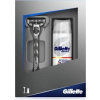 Gillette Mach 3 holící strojek + gel na holení 75 ml dárková sada