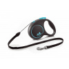 Flexi.de Vodítko Flexi Black Design S 5m (max 12kg) lanko modré