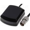 Anténa vnitřní GPS BNC-A zásuvka Dél 5m magnet 2,4÷5VDC 15mA