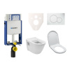 Vitra Cenově zvýhodněný závěsný WC set Geberit k zazdění + WC S50 SIKOGE2V1