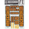 Rockshox Decal Kit 35mm DC - Neo2 Orange