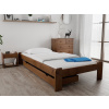 Textilomanie Posteľ Ada 80 x 200 cm, dub Rošt: S lamelovým roštom, Matrac: Matrac DELUXE 10 cm