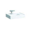 LAUFEN KARTELL Umývadlo s odkladacou plochou vpravo 60 x 46 cm biela H8103340001111