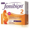 Femibion 2 Tehotenstvo tbl 28 + cps 28 (kys. listová + vitamíny, minerály + DHA) 1x56 ks P&G Health Austria GmbH & Co. OG
