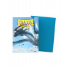 Dragon Shield - Sky Blue & Silver - Matte Sleeves - 100 ks