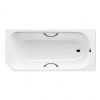 Kaldewei Advantage - Obdĺžniková vaňa Saniform V1 Star 332, 160x70 cm, s otvormi na držadlá, biela 134000010001