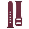 Tactical 793 Silikónový Remienok s Prackou pre Apple Watch 38, 40mm Wine červená