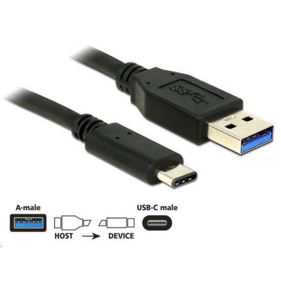 Delock 83869 USB 3.1 (gen2) -> USB Type-C (USB-C) 0,5 m kábel Delock