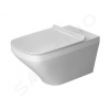 Duravit DuraStyle Závesné WC, s HygieneGlaze, biela 2537092000