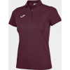 Joma Dámska polokošeľa HOBBY WOMEN POLO SHIRT BURGUNDY S/S Veľkosť: M