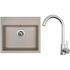 Set Sinks G24029 (dřez Solo 560 Avena 29 + baterie Arco Celonerezová)
