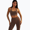 Fitness podprsenka BeShaped Gym Queen brown