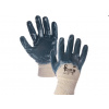 Pracovné rukavice povrstvené JOKI, modré, veľ. 07 (cxs)