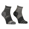 ORTOVOX Pánske ponožky ALPINE QUARTER SOCKS black raven - čierne Veľkosť: 39-41