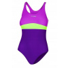 Detské plavky - Aqua-Speed jednodielny outfit. 158 Navy modrá, ružová (Aqua Speed Swimsuit Girls 158 Zha)