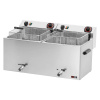 Elektrická dvojitá fritéza Redfox FE 1010 T - 2x11 l, 16,2 kW REDFOX