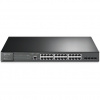 TP-Link JetStream Switch 28 port, MAN, PoE+, SFP