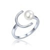 MINET JMAS7060SR60 - MINET Stříbrný prsten s přírodní perlou vel. 60