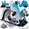 Ručná kotúčová píla na drevo, laser, 1650 W, priemer 185 mm