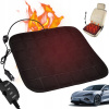 Vyhrievacia podložka do auta 12V čierna s reguláciou teploty