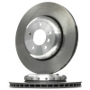 TATechnix Brzdový kotúč 345mm BMW 5 Touring (E61) 525i, 530i, 545i, 550i, 525d, 530d, 535d - BREMBO