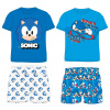 Ježko SONIC - licencia Chlapčenské pyžamo - Ježko Sonic 5204023, modrá / modré nohavice Farba: Modrá, Veľkosť: 104