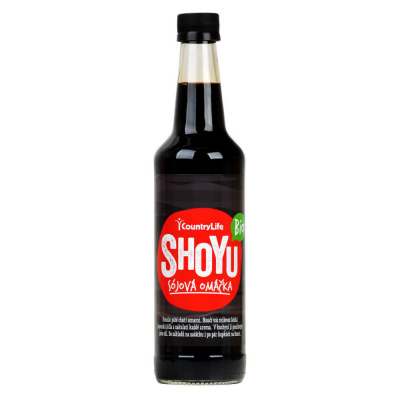 Country Life Shoyu sójová omáčka 500 ml BIO COUNTRY LIFE 500 ml