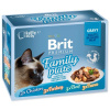 Brit Premium Cat D Filety v Jelly Family Plate 12 x 85 g 1020g