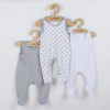 NEW BABY Dojčenské dupačky New Baby Classic II Uni 3ks - 74