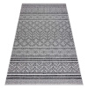 Koberec SISAL SION cikcak, diamanty BOHO 22168 čierny / ecru