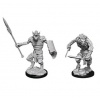 Dungeons & Dragons Nolzur's Marvelous Miniatures - Gnoll & Gnoll Flesh Gnawer 2-pack, 4 cm