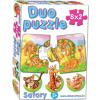Dohány baby detské puzzle 8 obrázkov Duo Safari 638-3